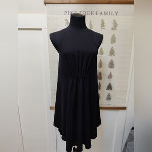 Wilfrid Black Sleeveless A Line Dress - XS